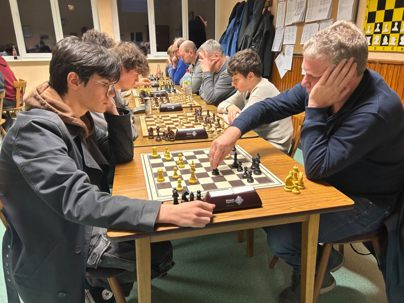 Yevhenii gegen Martin