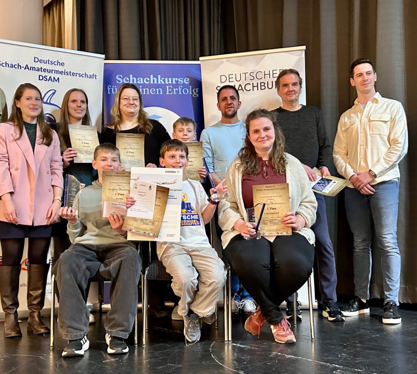 Die Qualifizierten...