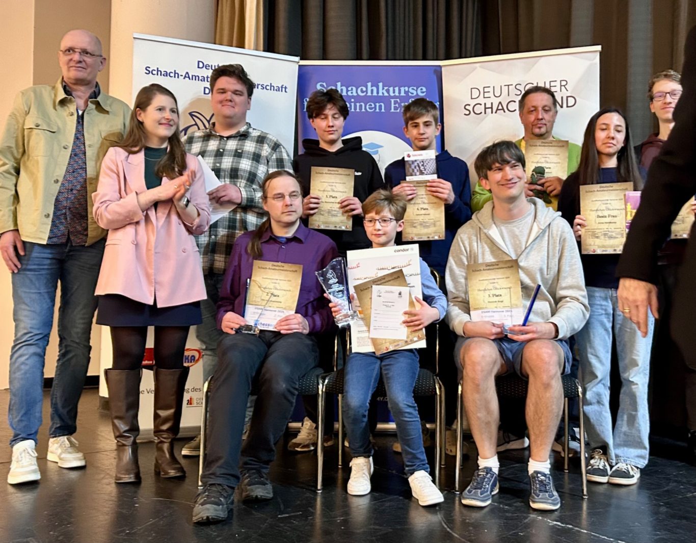 Die Qualifizierten...