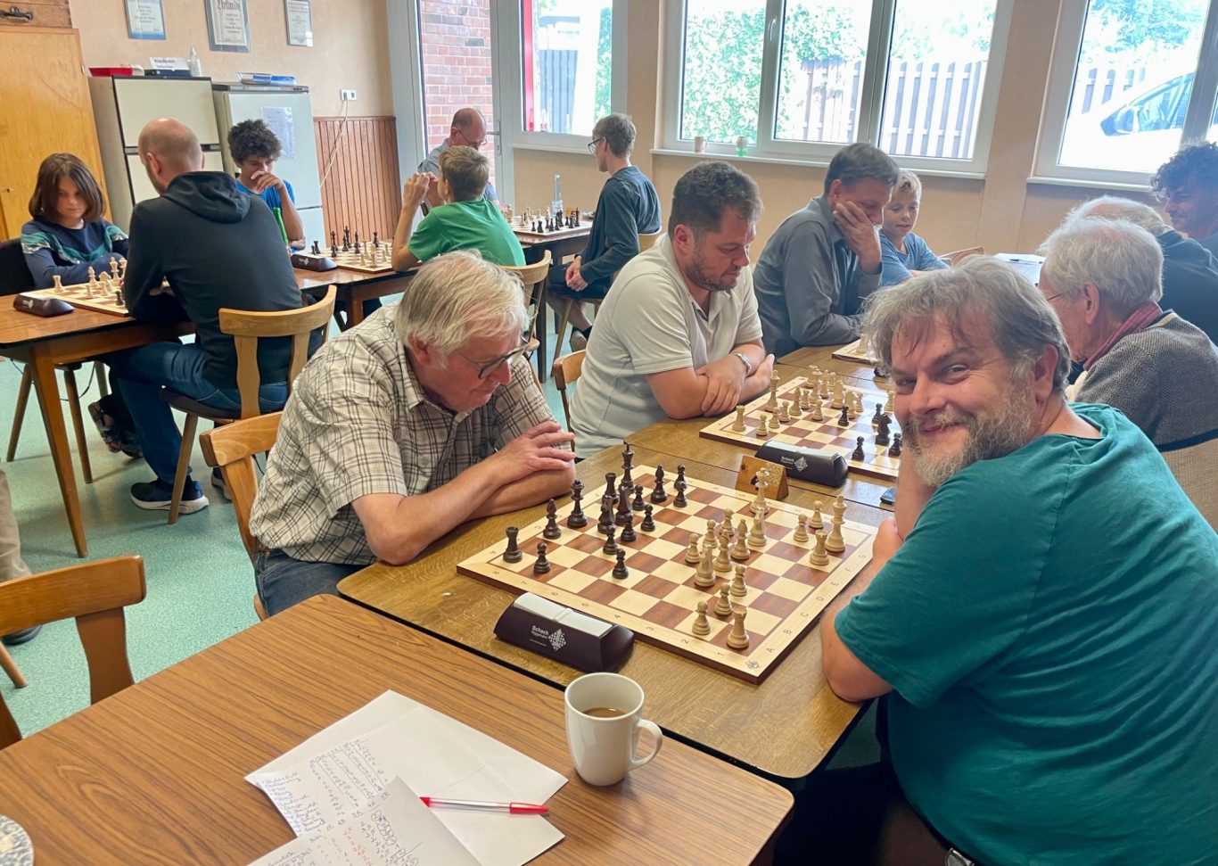 Vereinsturnier mit Zettelsammlung