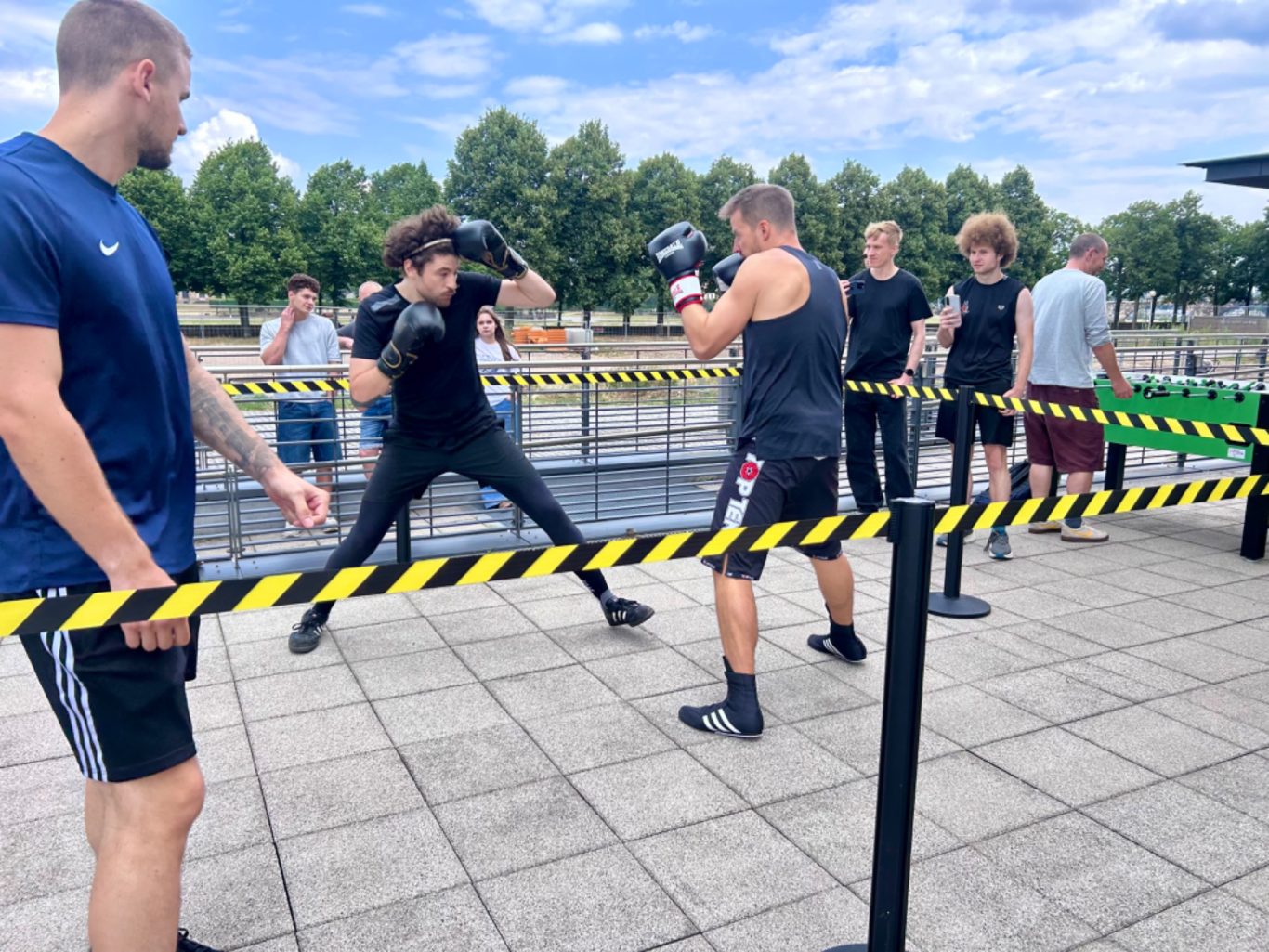 Demos von Chessboxing Cologne