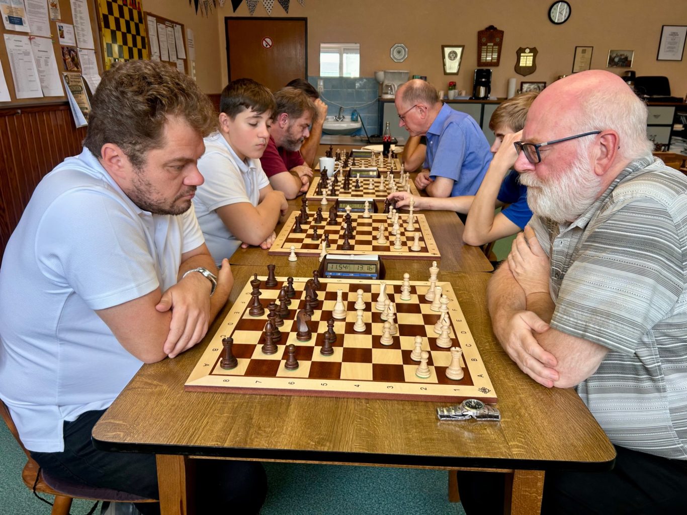 Die Schnellschach-Vereinsmeisterschaft