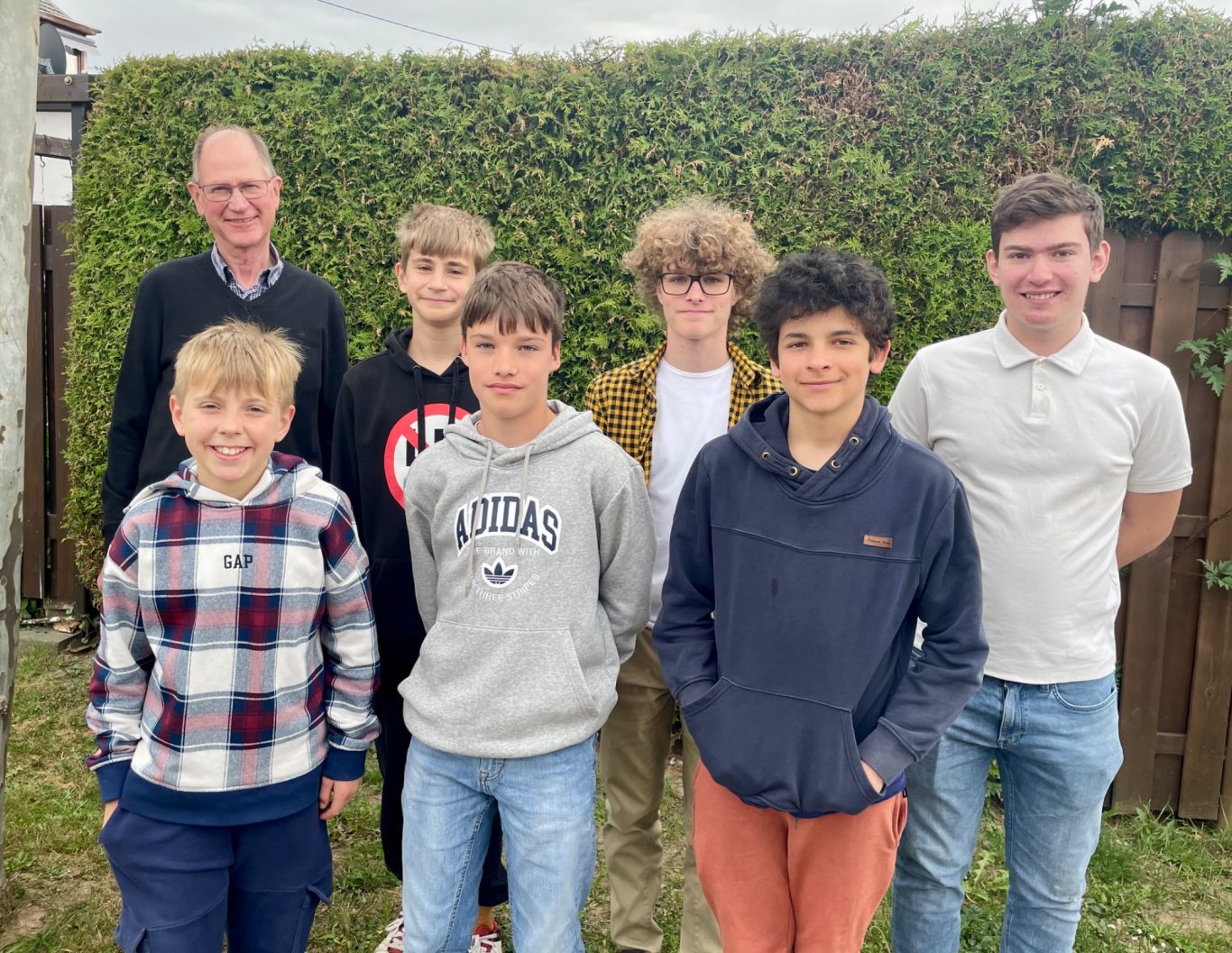 Die Gewinnermannschaften...