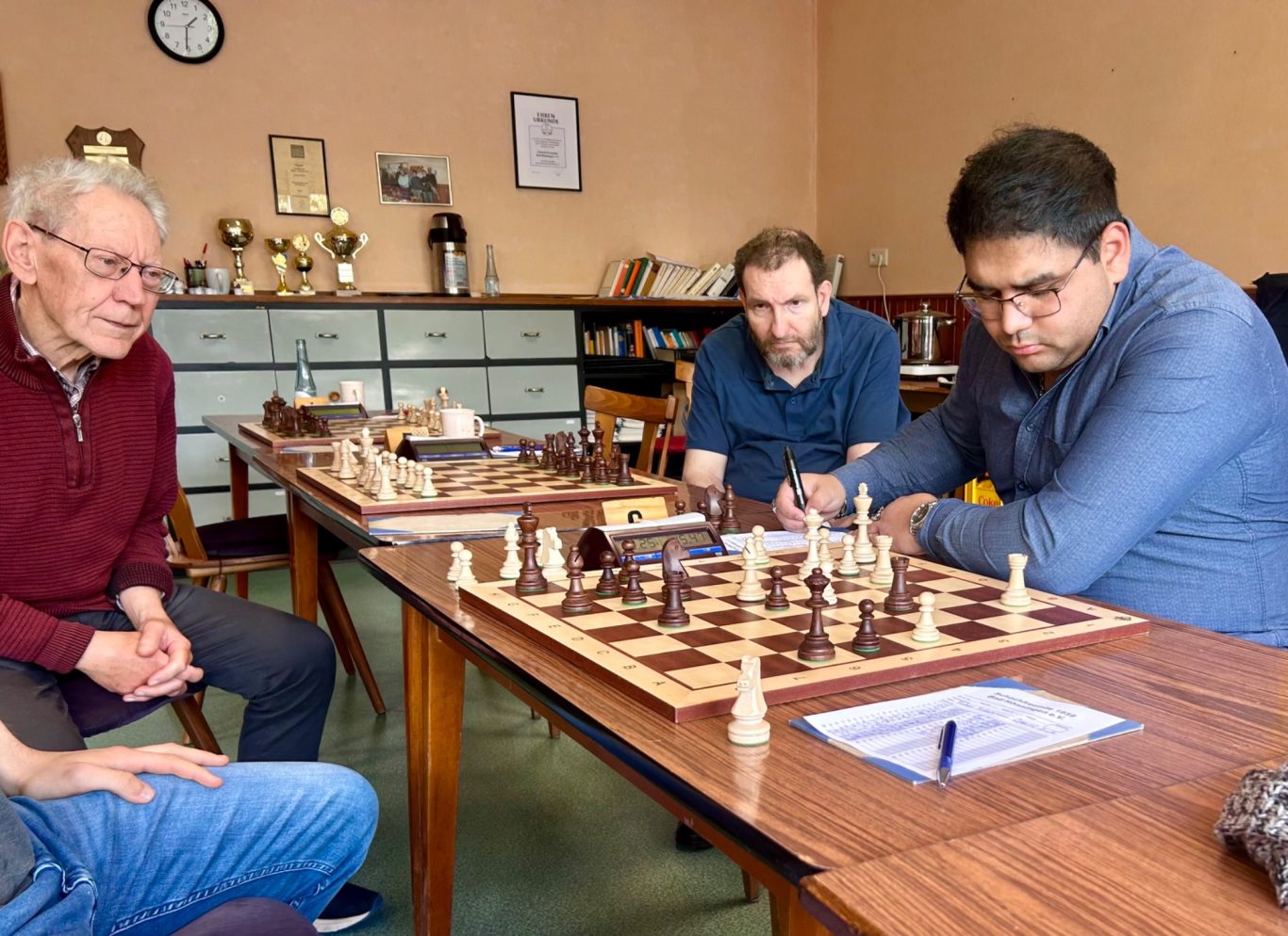 Gebannte Zuschauer...