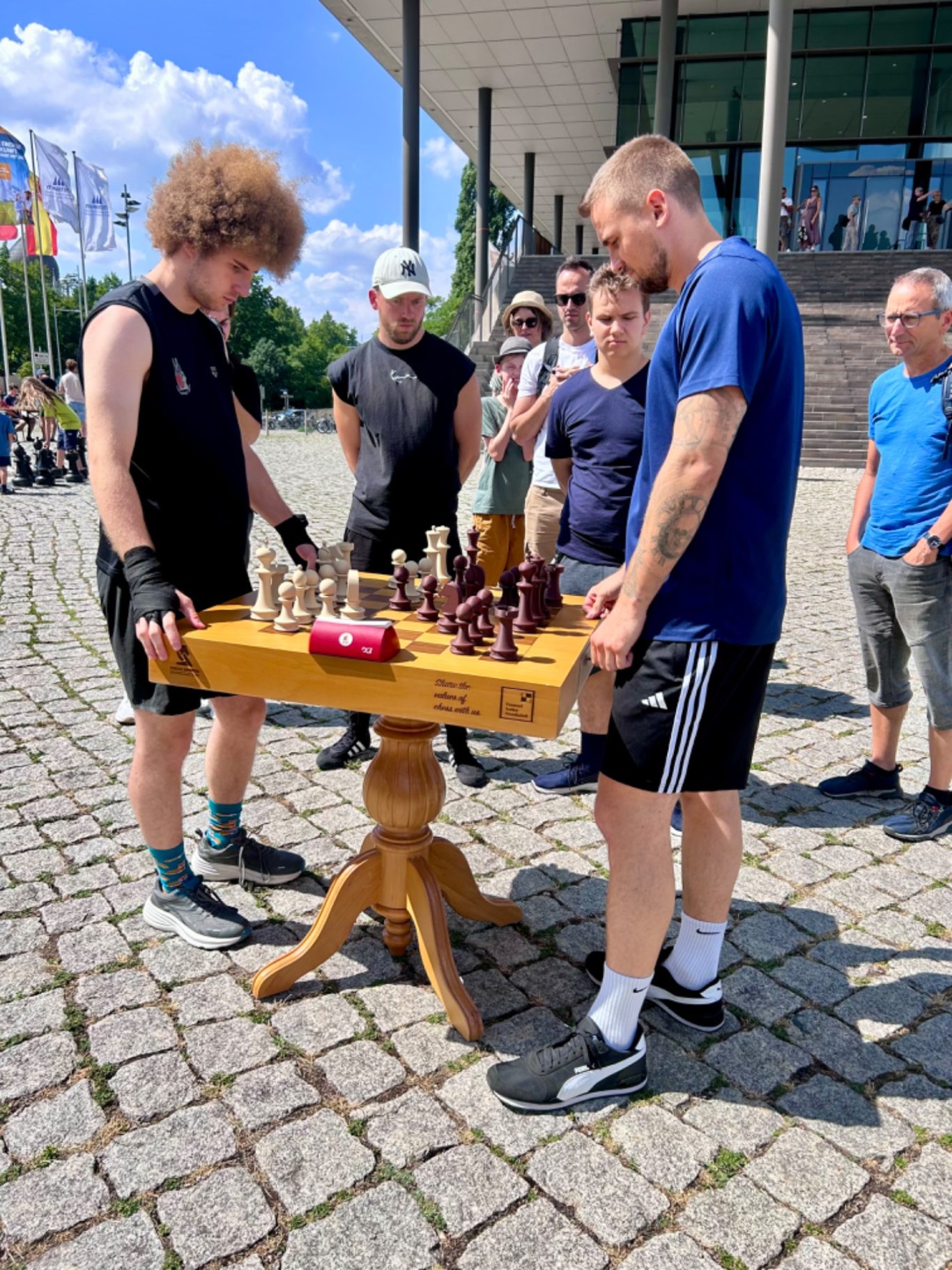 Demos von Chessboxing Cologne