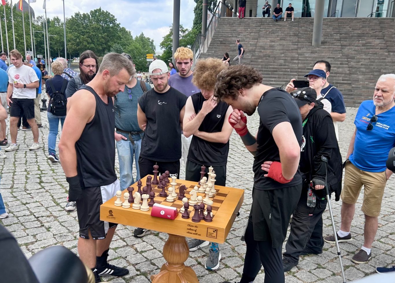 Demos von Chessboxing Cologne