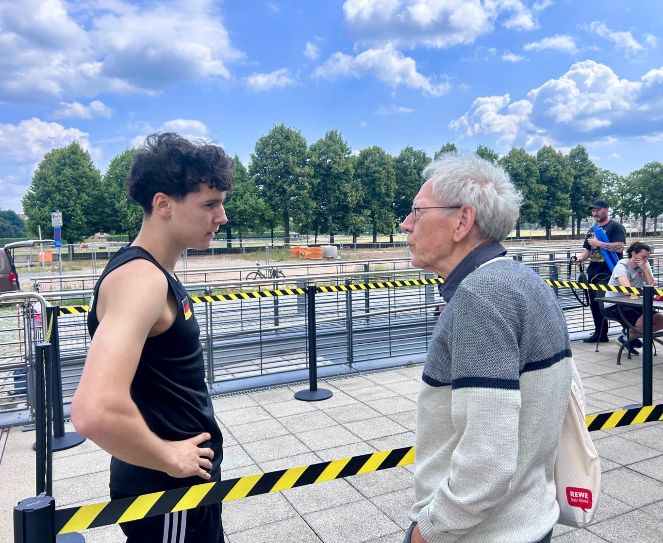 Harald interviewt Arminius Rolle