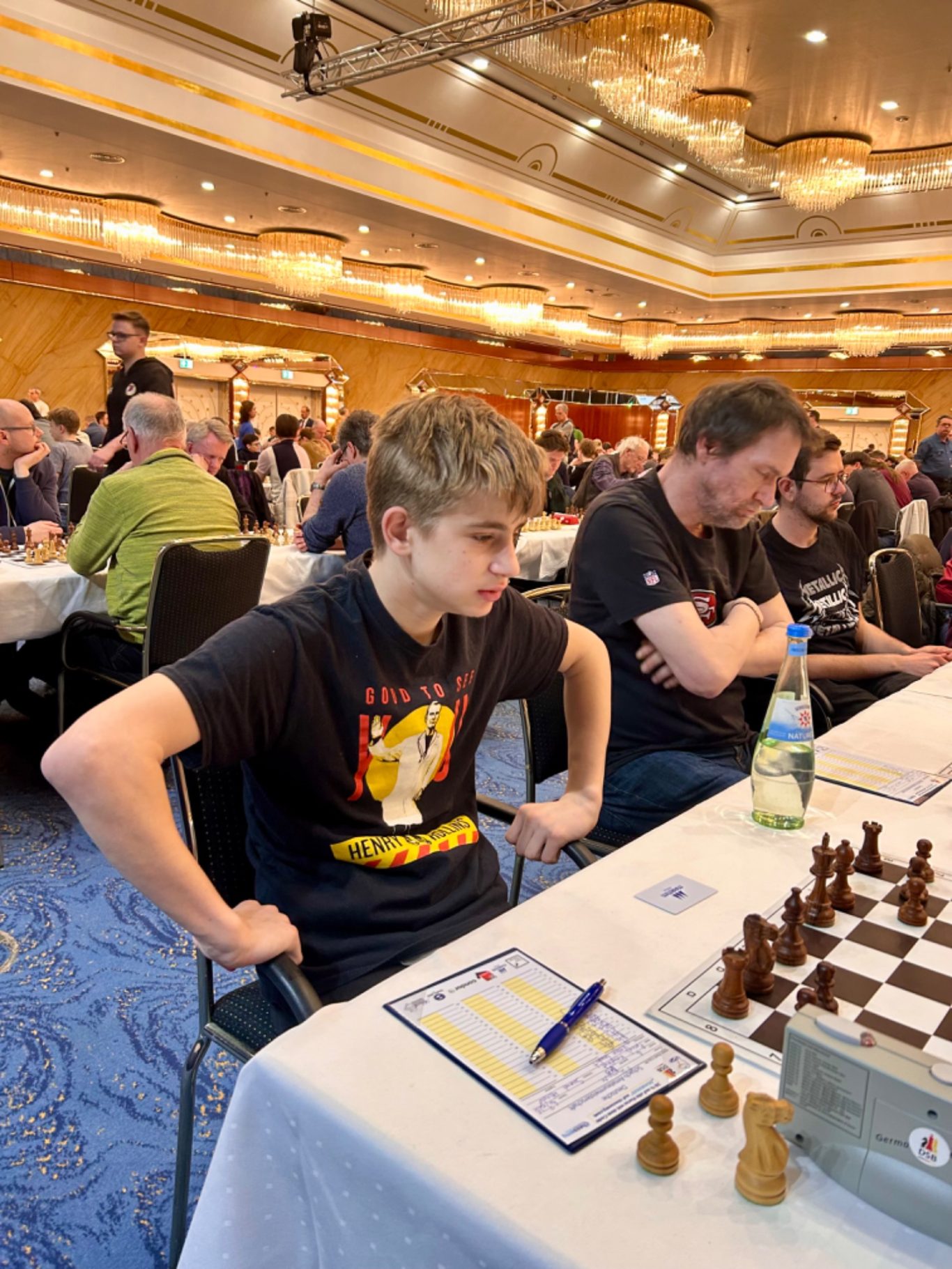 Sami konzentriert...